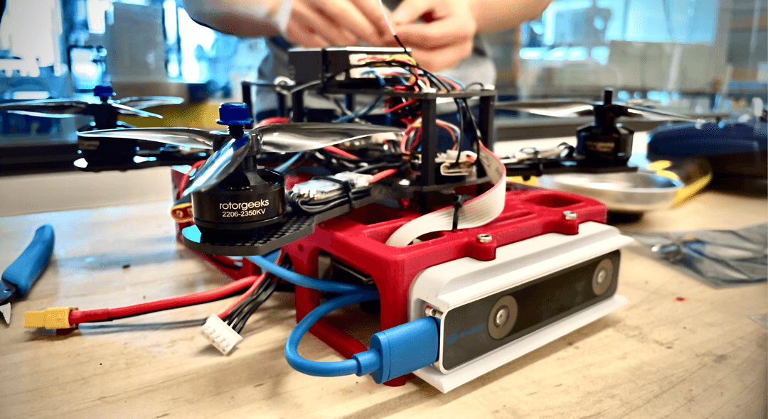 Drone reactor inspection